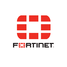 Fortinet logo with red and black elements