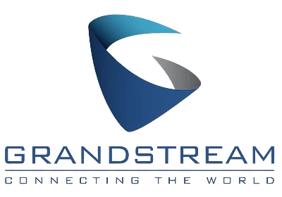 Grandstream logo on black background
